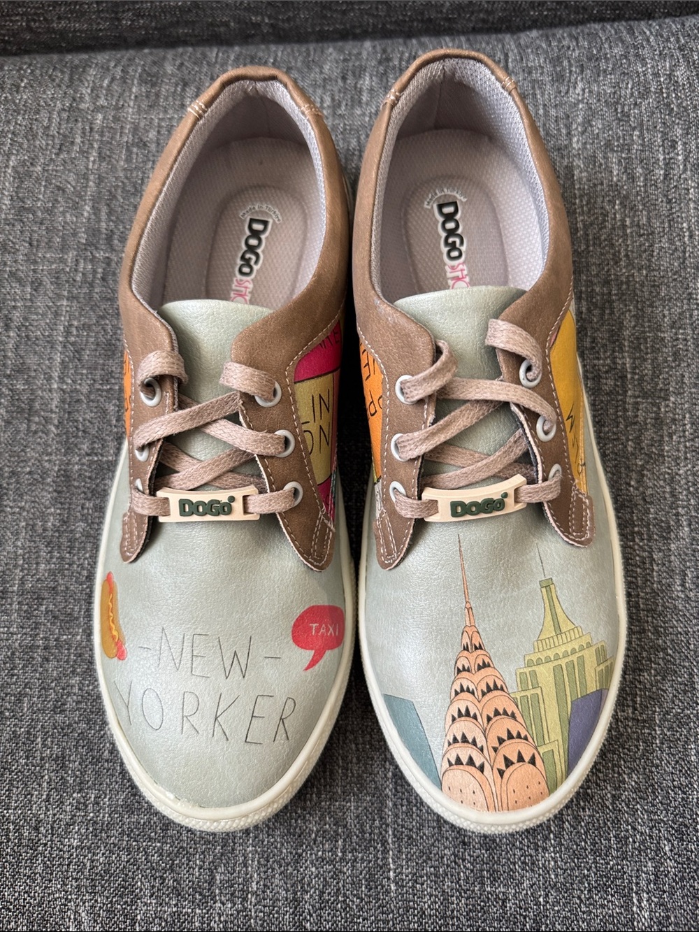 DOGO New York Themed Sneakers